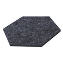 Visual Press Pack Of 6 Felt Fabric Hexagon Cup Mat Drink Coasters Beer Coff