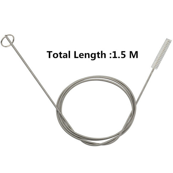 1.5M Inlet and Outlet Pipe Cleaning Spring Brush Long Brush Beer Barrel Fer W4G3