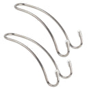 2x Multi-function Stainless Steel Hook Car Seat Hanger Bag Coat Holder Organizer