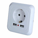 European Standard Dual USB Home Wall Socket European Socket Power Outlet P HJB