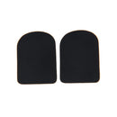0.8mm 8x black rubber saxophone sax clarinet mouthpiece pads patches cushions ï¼D