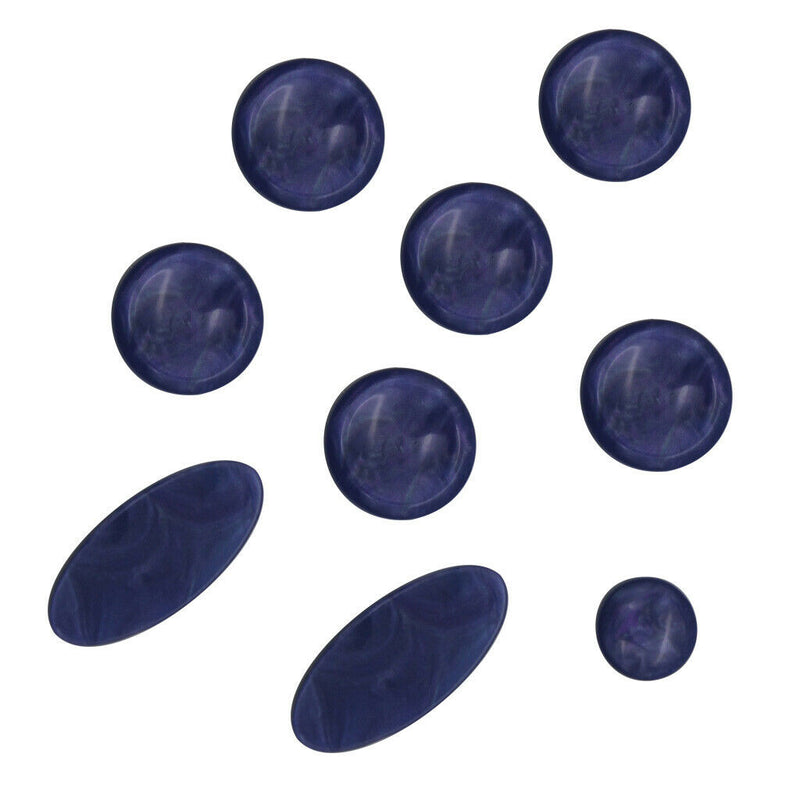 High Quality 9pcs/set Alto Tenor Soprano Saxophone Sax key buttons inlays A