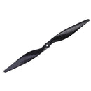 2pcs 1 Pair 1365 13X6.5 Black Carbon fiber Propeller CW/CCW Props for QuadCoptor