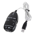 Guitar USB Interface Link Cable Recording System Instrument Device PC Computer