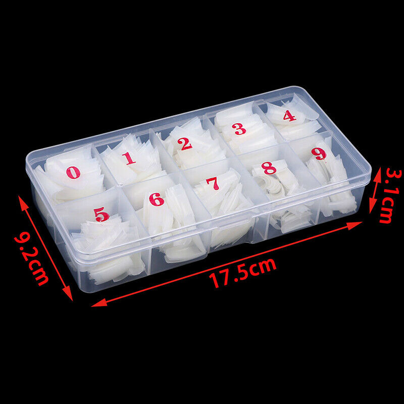 500x Nail Tips Nail tips French nails + B&+