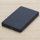 2.5in USB 3.0 SATA Hd Box HDD Hard Drive External Enclosure Case(Black)