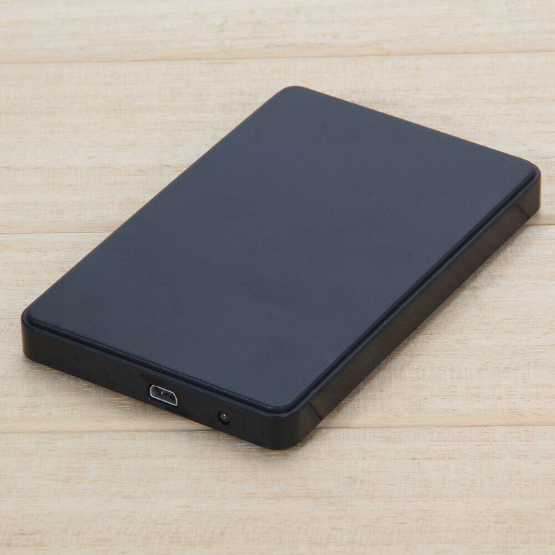 2.5in USB 3.0 SATA Hd Box HDD Hard Drive External Enclosure Case(Black)
