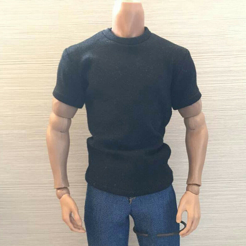 3 Pieces Loose Round Neck Short T-Shirt Top For 12 Inch