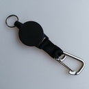 2x Scuba Dive Gear Holder Retractor Retractable Lanyard Rotatable Hook Clip