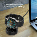 Portable USB Charger for Huawei Watch GT/Magic Watch Charging Dock (Black) A