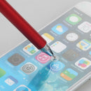 Fine Point Round Thin Tip Capacitive Stylus Pen For iPad(Red)