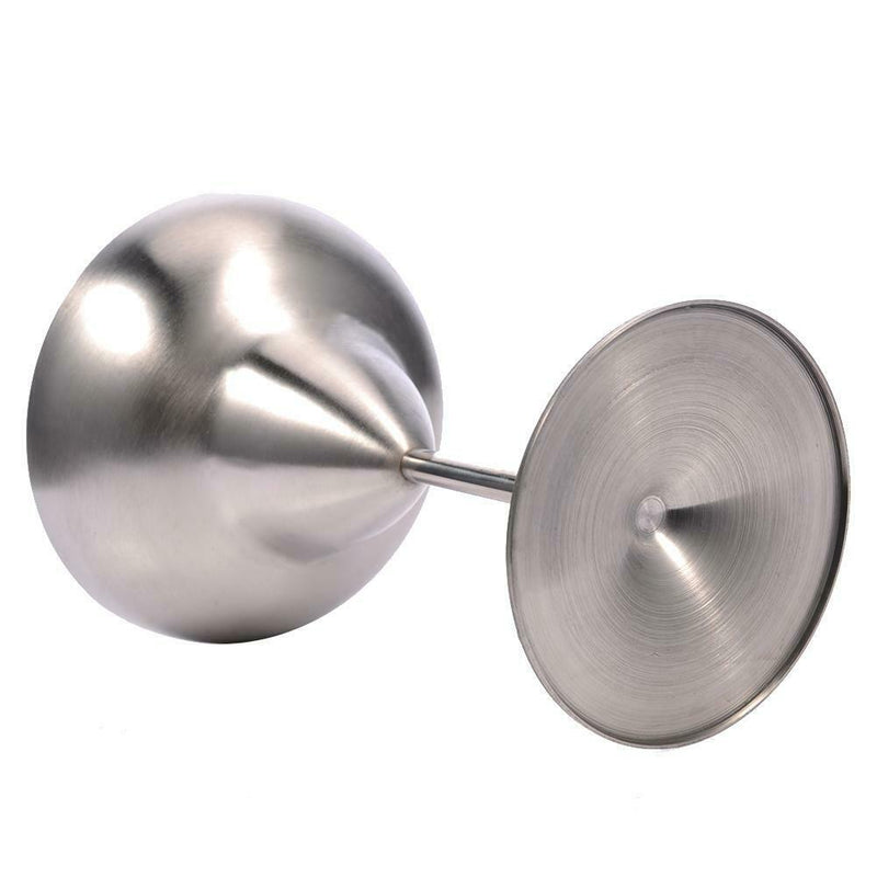 Stainless Steel Wine Glass Goblets Champagne Cocktail Glasses Whiskey Cup