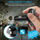 Car Bluetooth Fm Transmitter 7 Colors Led Backlit Bluetooth Car Adapter wit