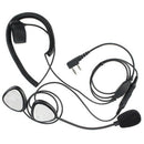 Upgrade Finger PTT Motorcycle Helmet Headset MIC for KENWOOD TYT BAOFENG UV