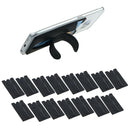 15 Pcs 2 in 1 Silicone Phone Adhesive Holder Credit Card Pouch Stand Black