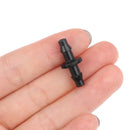 50PCS 1/4 "Barbed Connector Double Barb For 4 / 7mm Tubing Garden Hose ConneS Ew