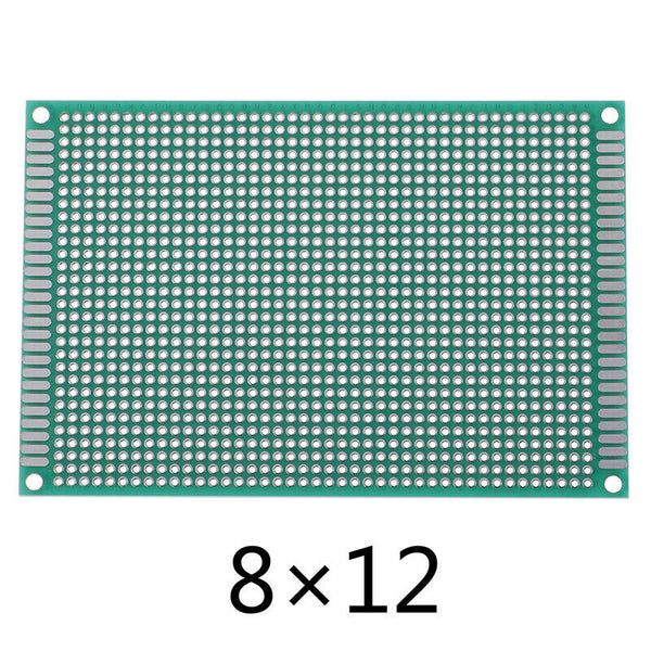 1pcs 8x12cm Single Side Prototype PCB Universal Printed Circuit Board Protob  Gw