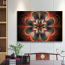 Abstract Flower Full Drill Round Diamond Painting DIY Mosaic Kit Home Decor
