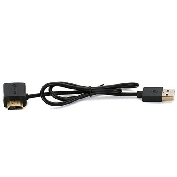 50CM USB 2.0 HDMI Male To Female Adapter Extender Power Connector Cable ME