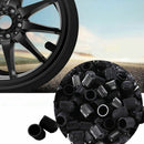 100pcs Durable Plastic Auto Car Bike Motorcycle Truck Wheel Tire Valve Stem Caps