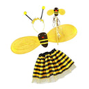4Pc KIDS GIRLS BUMBLE BEE PARTY TODDLER FANCY DRESS COSTUME HEADBAND