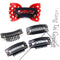 Stainless Steel Wig Clips 6 Teeth Snap Comb Hair Extension-Clips 28mm Hot 20 Pcs