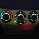 1X(Car Air  Heat Control Switch Knob Aluminum Alloy Car-Styling Fo