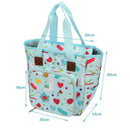 Oxford Cloth Home Crochet Hooks Tote Organizer Yarn Storage Knitting Bag Needles