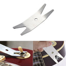 Guitar Wrench Stainless steel Knob Jack Spanner Multifunctional Tool Guitar Part