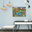 Hut 5D Full Round Diamond Painting DIY Cross Stitch Embroidery (LD385)