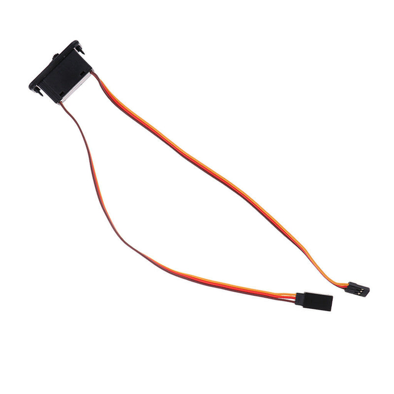 On/Off Power Switch Wire Harness Cable with LED 3 Way Plug for JR RC Cars