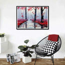 DIY Full Drill Round Diamond Painting Embroidery Kits Needlework Set Decor
