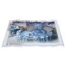 5D DIY diamond painting bath bubble elephant embroidery cross stitch home d Q2S3