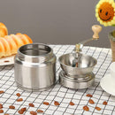 Stainless Steel Hand Manual Coffee Grinder Bean Pepper Spice Burr Mill Tool A