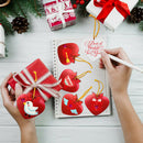 10pcs Festival Greeting Card Pendant DIY Diamond Painting Single Side Drill AU