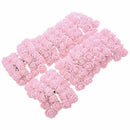 144pcs 2CM PE Rose Foam Mini Flower Bouquet Solid Color/wedding decoration  R2Y9