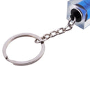 Mini Spirit Level DIY Gadgets Keyring Keychain Tool keychain spirit level c Z8H7