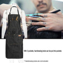 Hair Cut Hairdressing Barber Apron Cover Hairstylist Gown Cloth Beauty Black