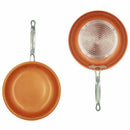 Non-Stick Frying Pan Copper Red Pan Induction Frying Pan Frying Pan Saucepa