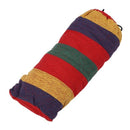190cm x 80cm Stripe Hang Bed Canvas Hammock 120kg Strong and Comfortable (R