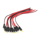 10piece 2.1mm X 5.5 Mm Dc Power Pigtail Cable Male Plug For Led Light Strips