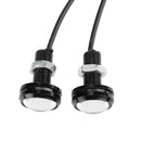 Universal 1 Pair High Power Eagle Eye Yellow LED Car Daytime Running Lights