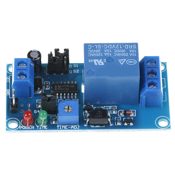 DC 12V time relay module normal open time delay relay control switch S.AU