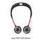USB Rechargeable Wearable Portable Mini Hand Free Fan Neckband Fan (Black)