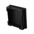2 Pcs 70mm x 70mm Plastic Square Caps Tube Pipe Inserts End Blanking E3Z9