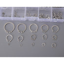 225Pcs Steel External Circlip Retaining Ring Snap Ring Assortment Kit Ã¯Â¼Å’For