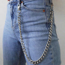 60cm Long Keyring Keychain Chain Hipster Pant Jean Key Wallet Belt Ring Clip` BX