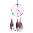 Handmade Dream Catcher With Feather Wall Hanging Decoration Ornament