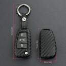 Black Car Smart Key Fob Fob Case Cover Shell For Audi A1 A3 S3 Q3 Q7 TT A6L