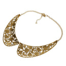 Necklace Classic Faux Collar Metal Neck for Woman 205x43mm